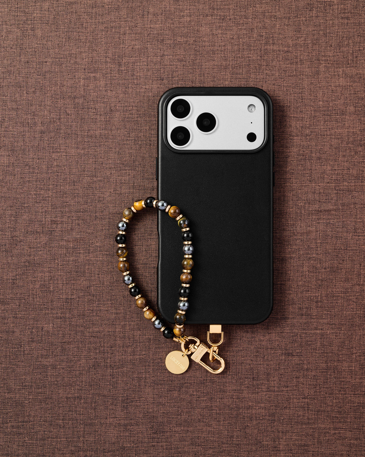 MULTI STONE PHONE STRAP