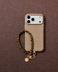 TIGER EYE STONE PHONE STRAP