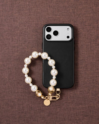 GOLDEN PEARL PHONE STRAP