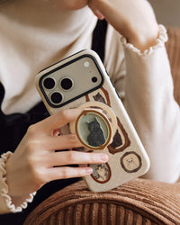 VINTAGE TABBY CASE NG TELEPONO  