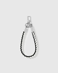 IVORY BRAID CROSS-BODY PHONE STRAP