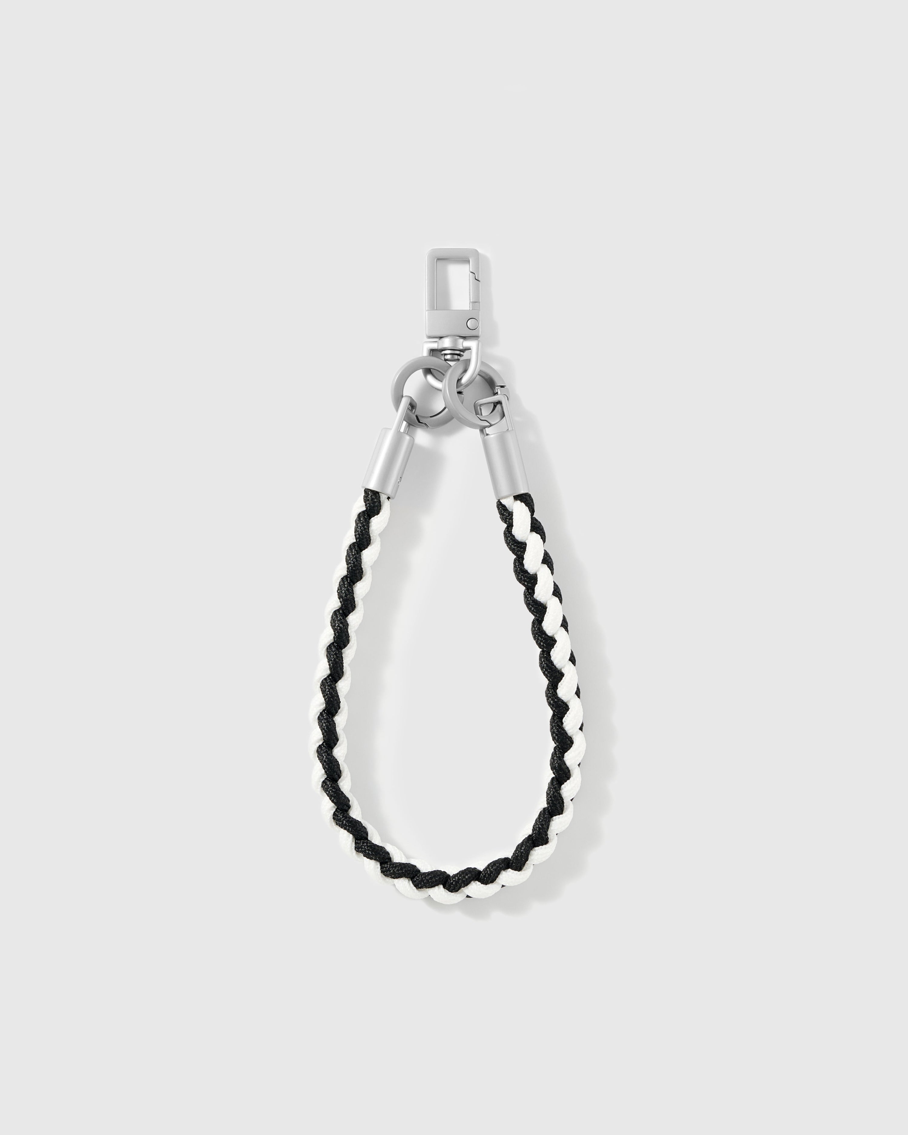 IVORY BRAID CROSS-BODY PHONE STRAP