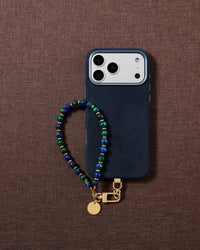 PEACOCK BEAD PHONE STRAP