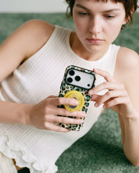 JADE LEOPARD PHONE CASE