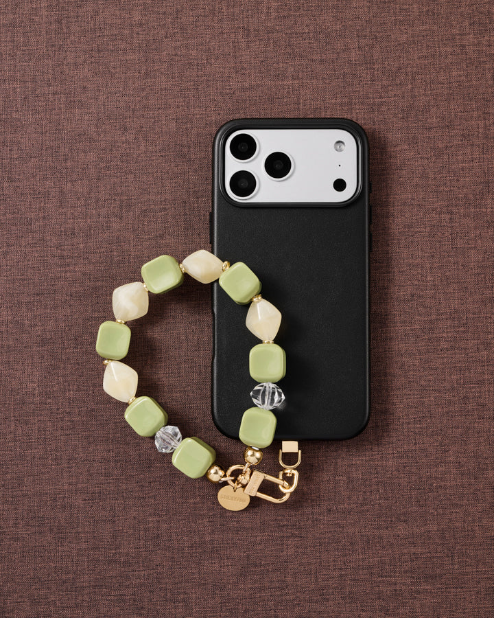MATCHA MARBLE MIX PHONE STRAP