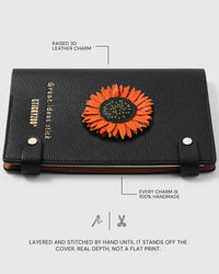 ORANGE SUNFLOWER NOTEBOOK
