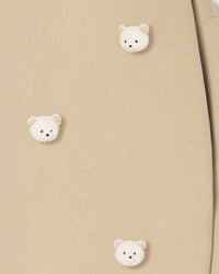 TEDDY CHECK-EAR SWEATSHIRT