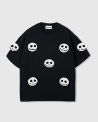 SKULL-SMILES HALLOWEEN T-SHIRT