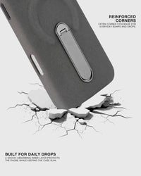 STAND PHONE CASE — GREY