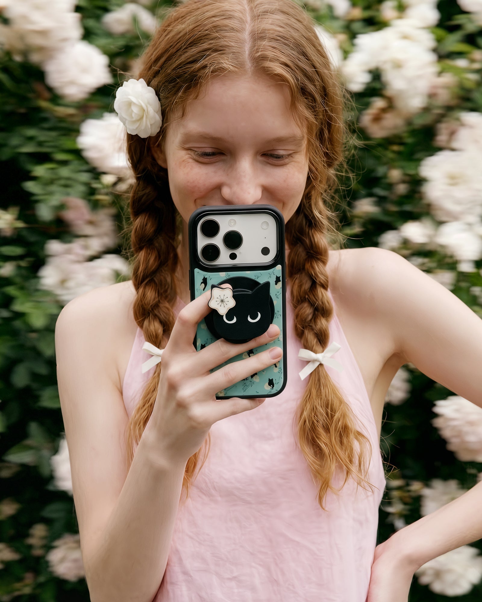 MIDNIGHT CAT PHONE CASE