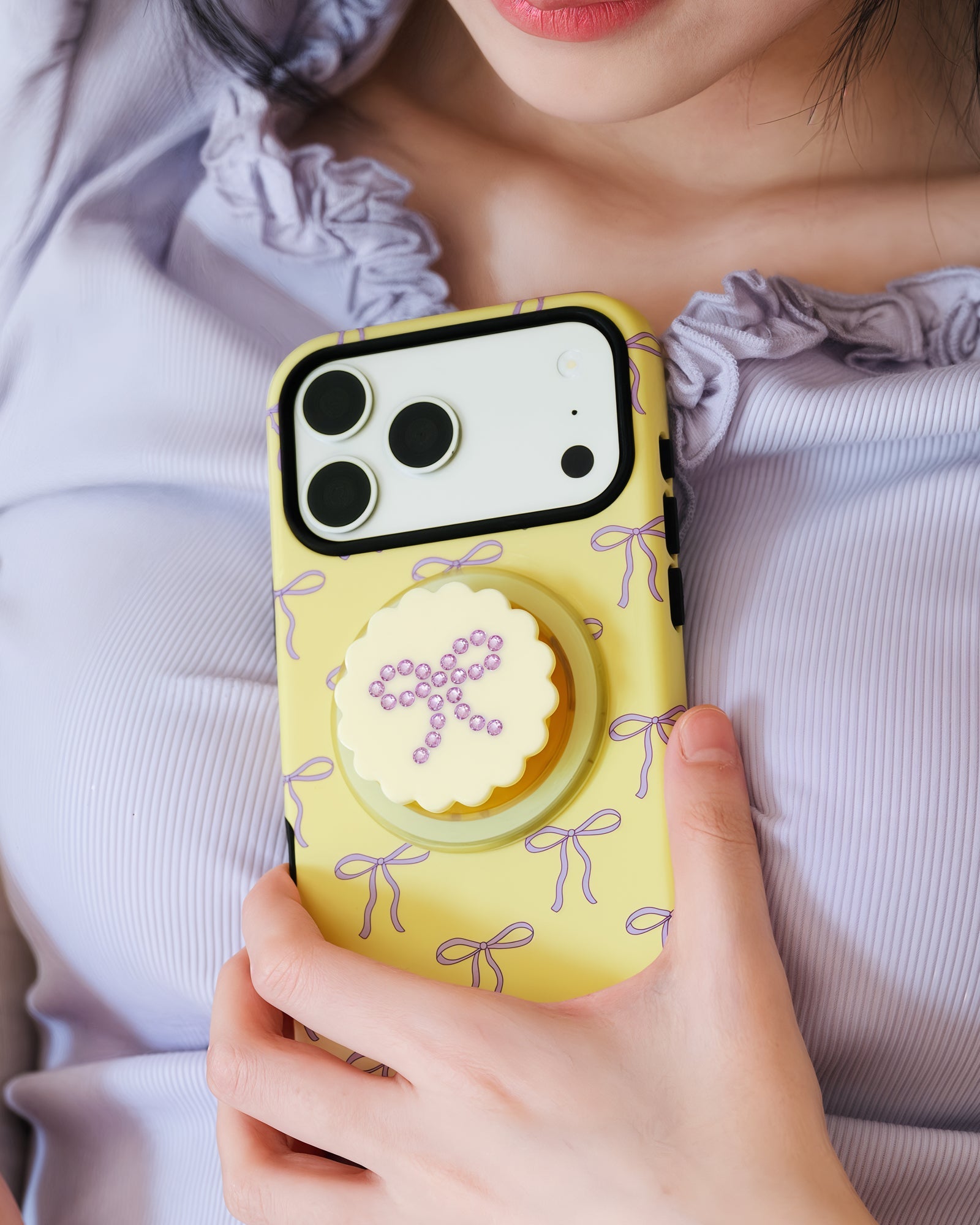 BUTTER BOW PHONE CASE