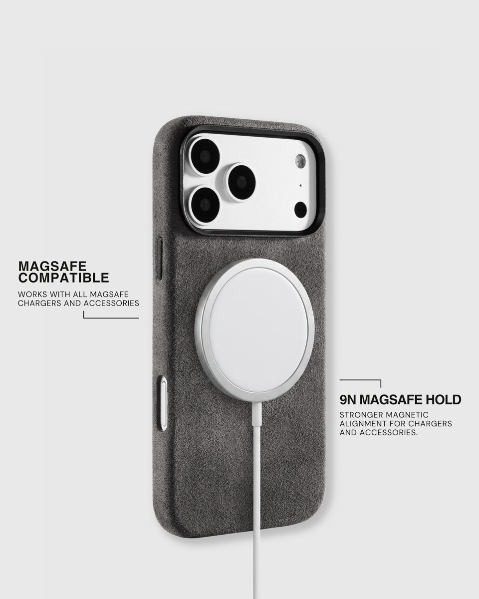 ALCANTARA PHONE CASE — STORM