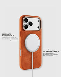 ALCANTARA PHONE CASE — EMBER
