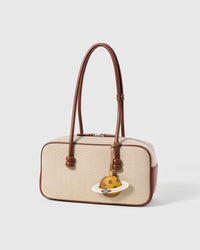 SATURN LEATHER BAG CHARM