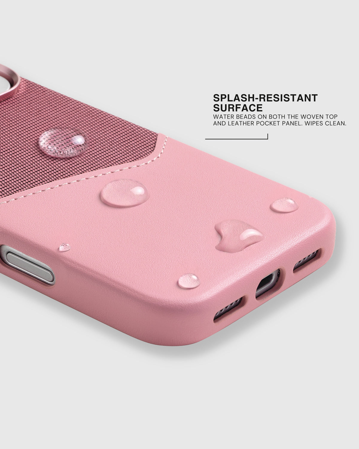 WALLET PHONE CASE — PINK