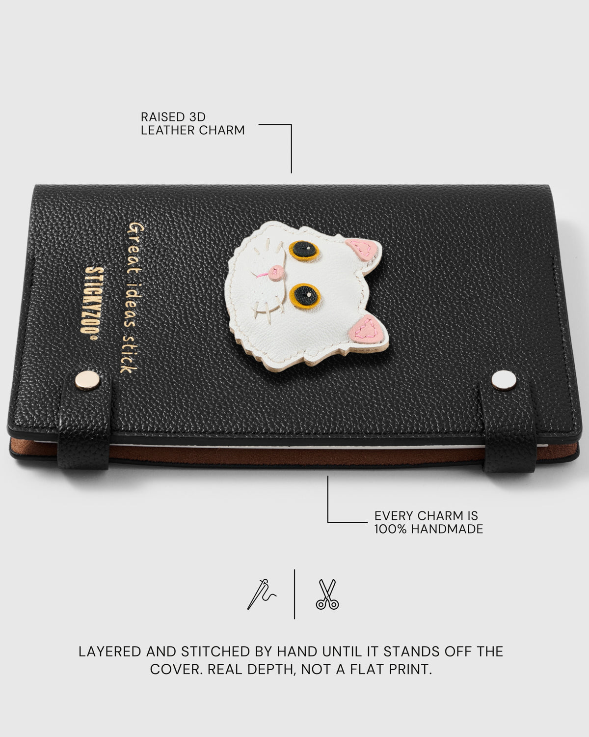 WHITE PERSIAN CAT NOTEBOOK