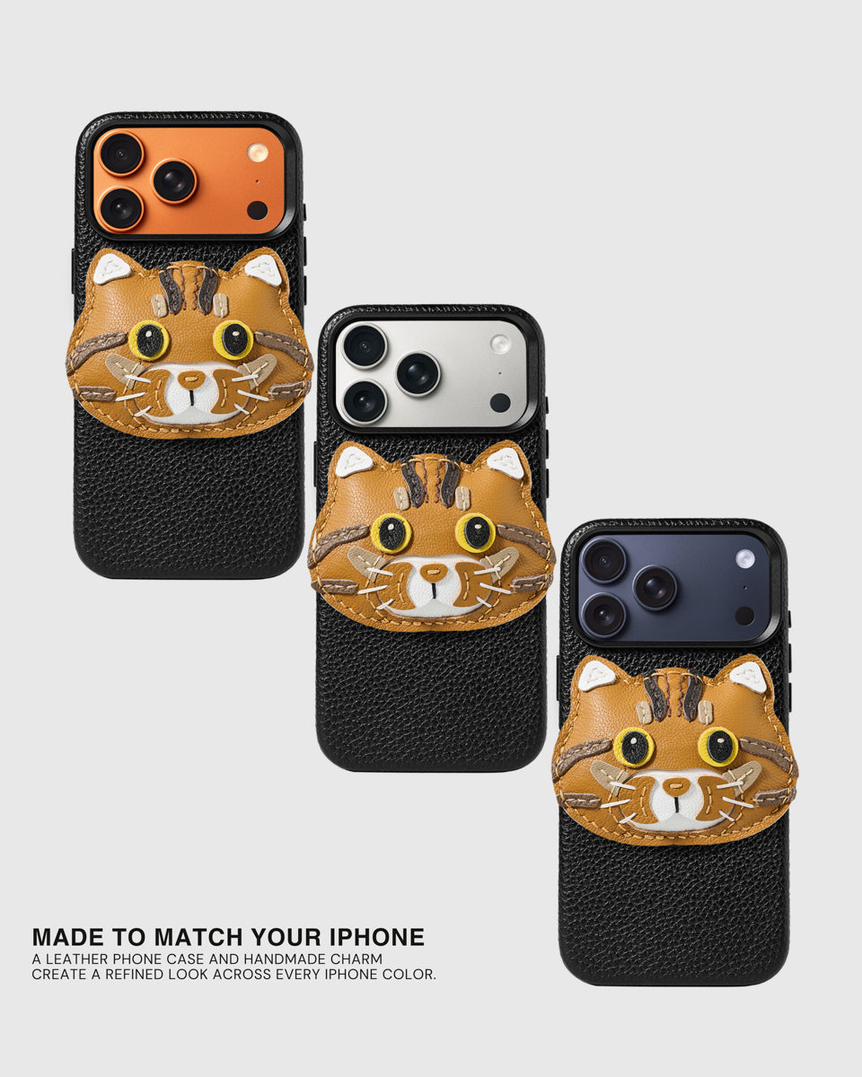 GINGER TABBY CAT CHARM CASE