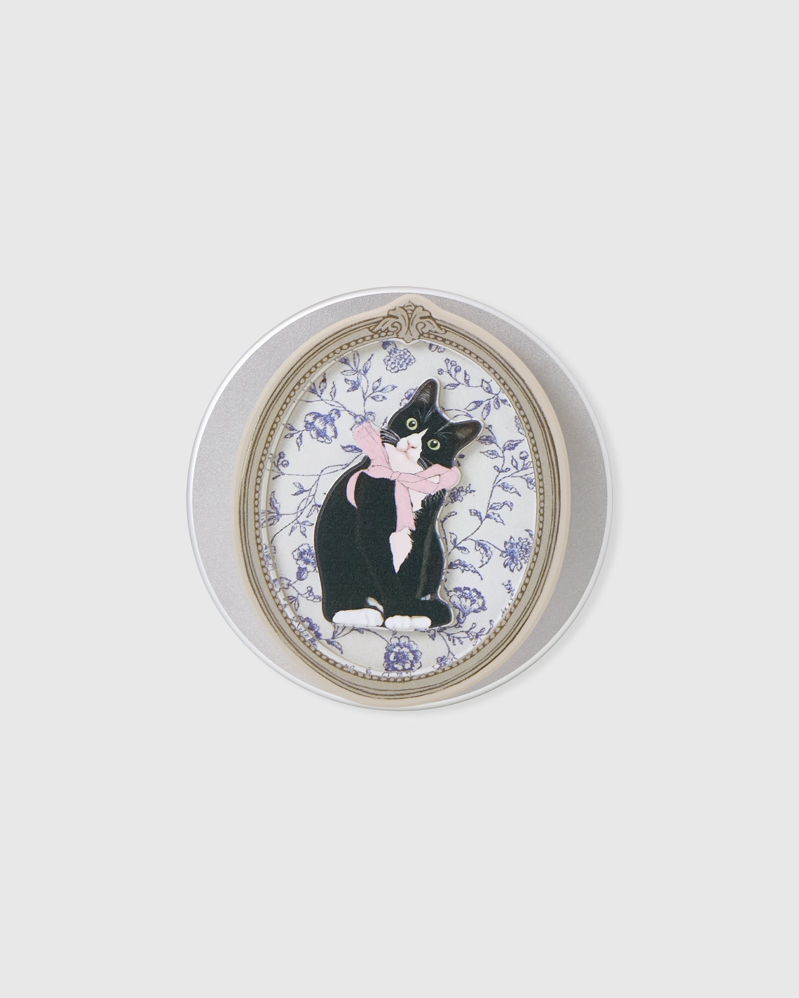 FRAMED TUXEDO CAT CASE NG TELEPONO