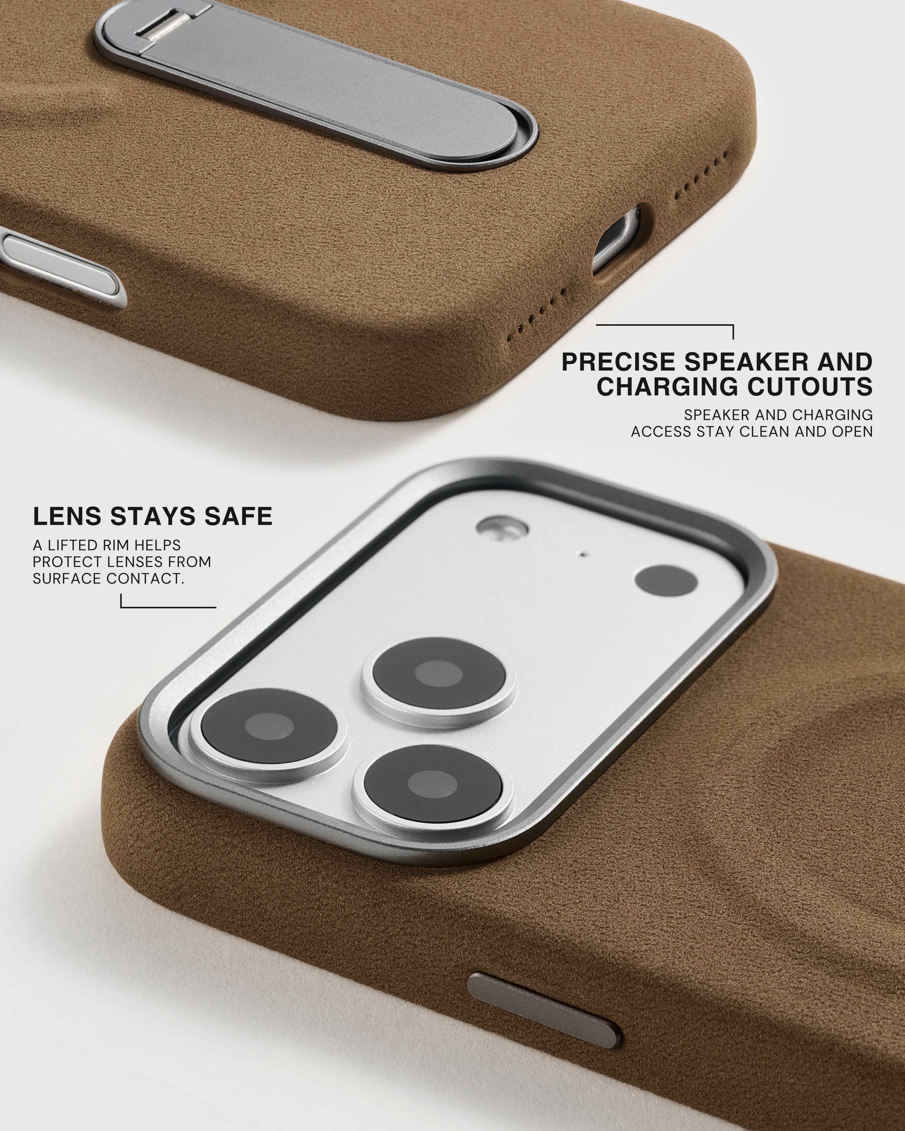 STAND PHONE CASE — OLIVE