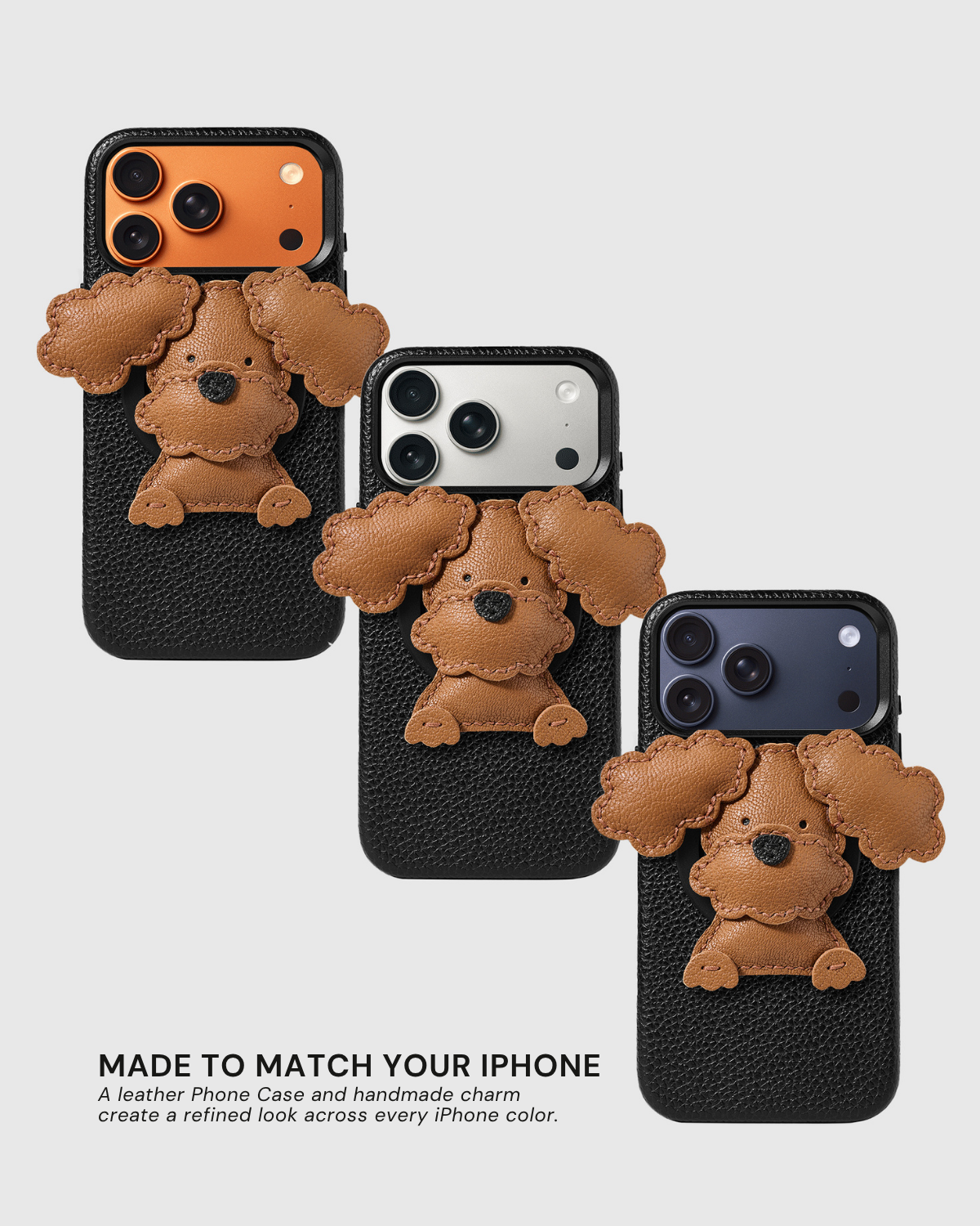 POODLE PUPPY CHARM CASE
