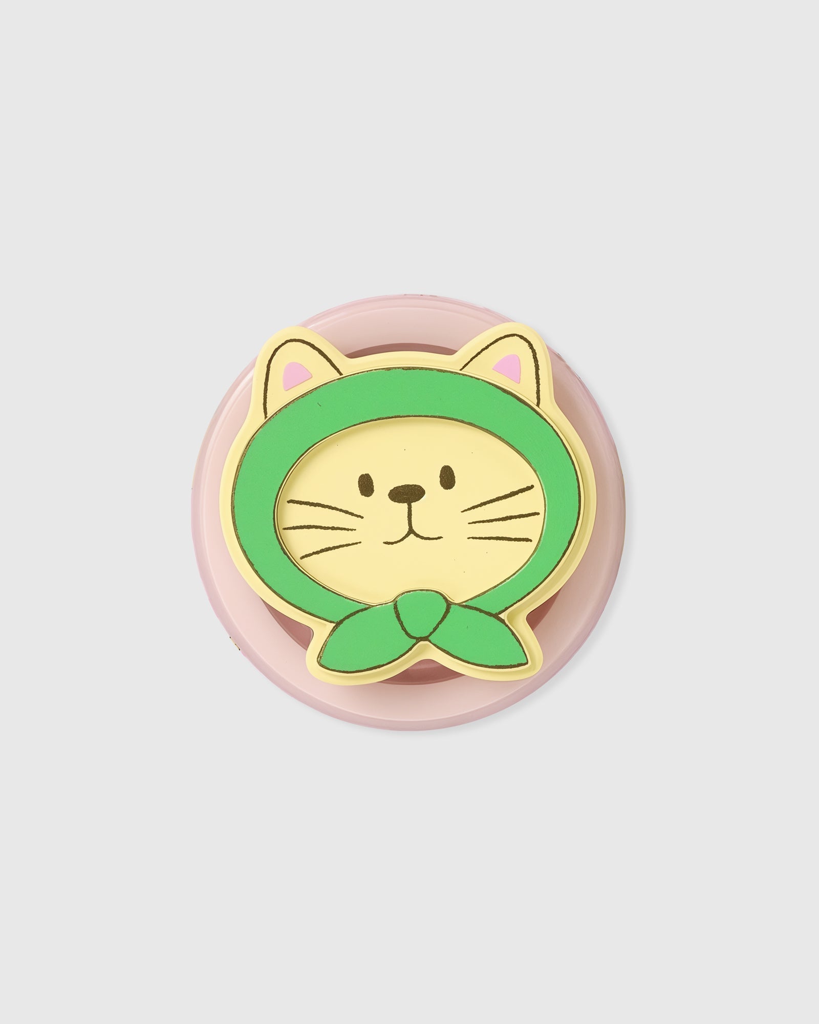 GREEN HOOD CAT PHONE CASE