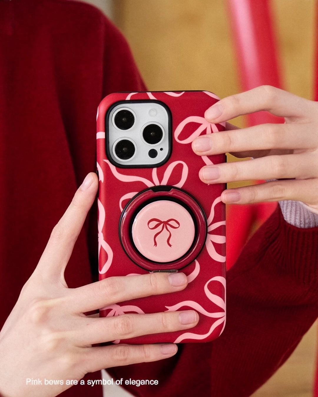 PINK BOWS CASE