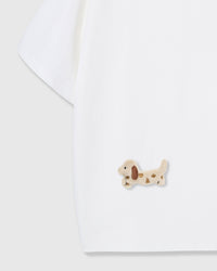 SPOTTY DASH DACHSHUND T-SHIRT