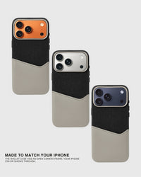 WALLET PHONE CASE — BLACK STONE