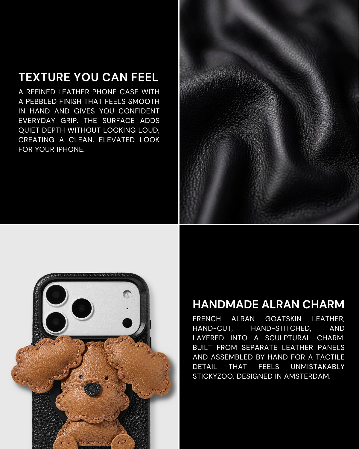POODLE PUPPY CHARM CASE