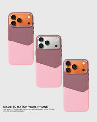WALLET PHONE CASE — PINK
