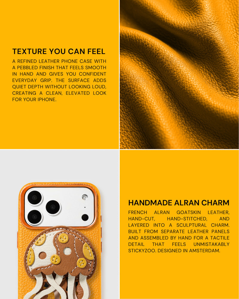SPOTTED JELLYFISH CHARM CASE