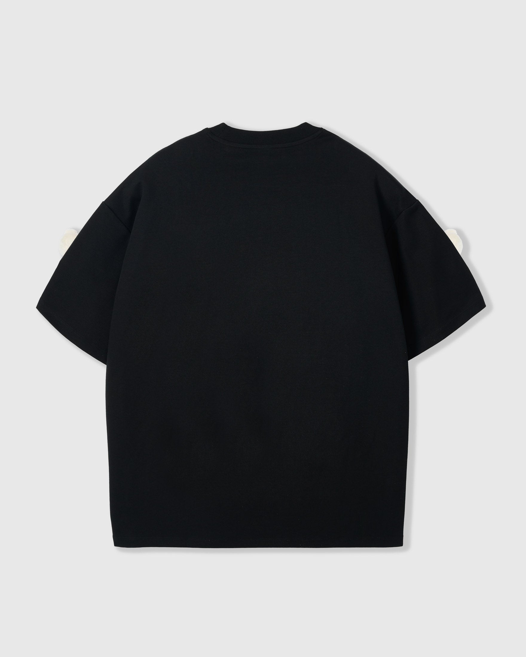 TEDDY CHECK-EAR CHARM T-SHIRT