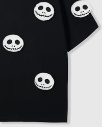 SKULL-SMILES HALLOWEEN T-SHIRT