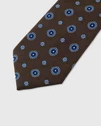 MOCHA SUNBURST TIE
