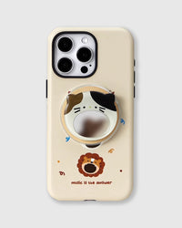ANIMA KITTEN MIRROR PHONE CASE
