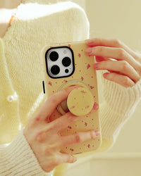 YELLOW MINI FLORAL PHONE CASE
