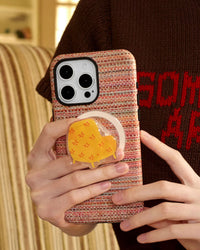 YELLOW CHAIR TWEED PHONE CASE