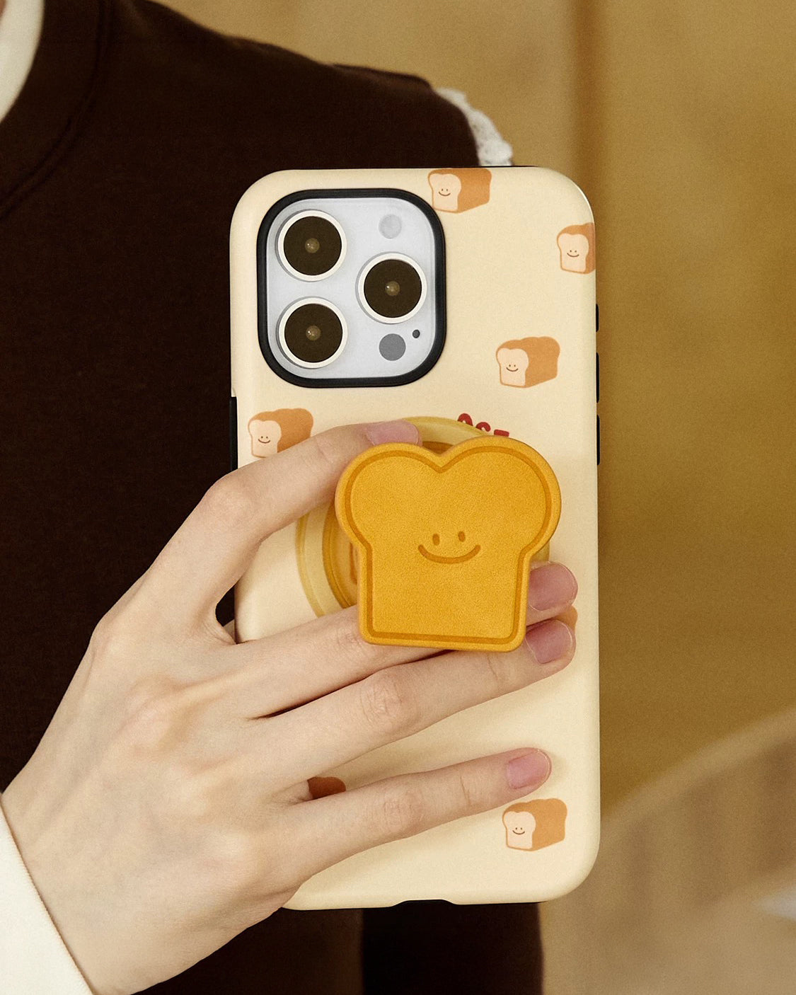 SMILEY TOAST PHONE CASE