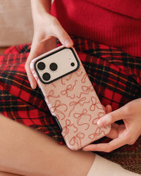 SCARLET BOW MAGSAFE PHONE CASE
