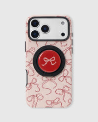 SCARLET BOW MAGSAFE PHONE CASE