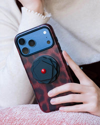 MIDNIGHT LEOPARD MAGSAFE PHONE CASE