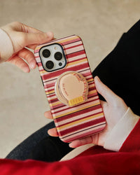 Warm Stripe Oven Glove Phone Case