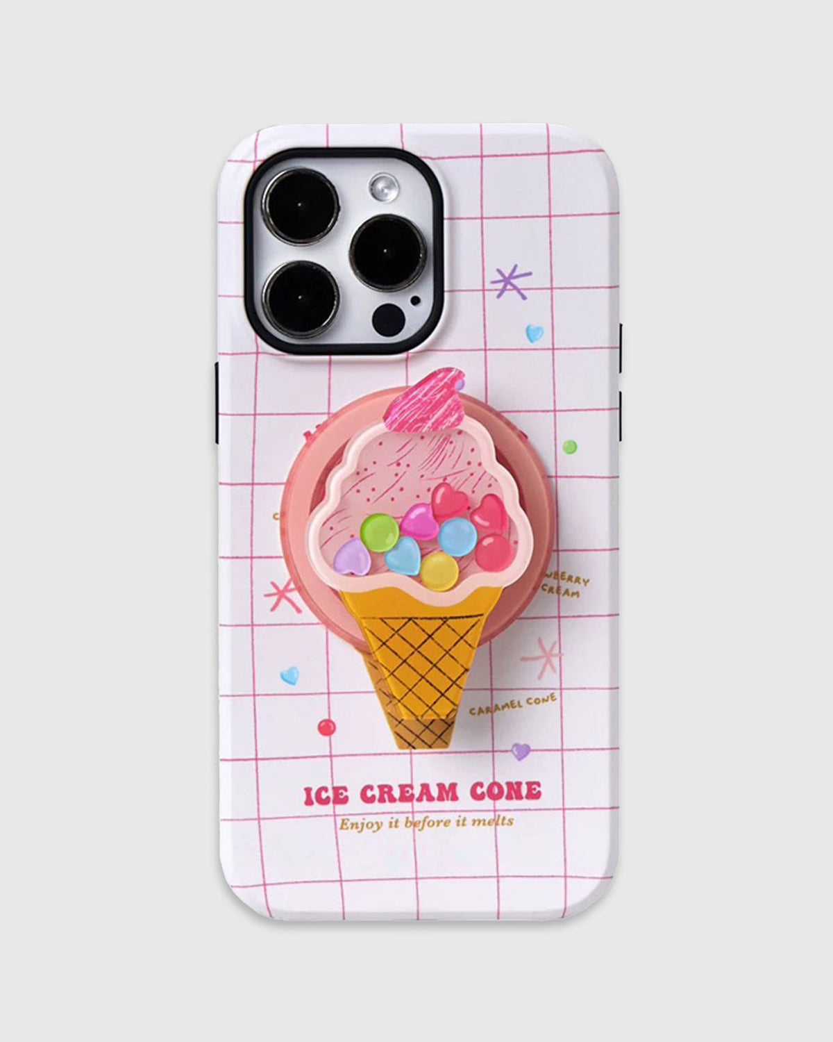 ICE CREAM CONE PHONE CASE