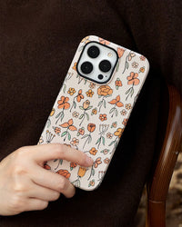 Autumn Bunny Floral Phone Case