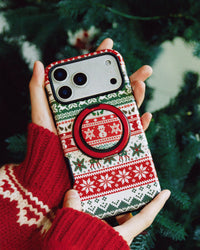 Holiday Knit Pattern Phone Case