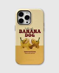 BANANA DOG NA CASE NG TELEPONO