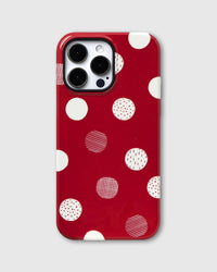 Red Polka Dot Phone Case