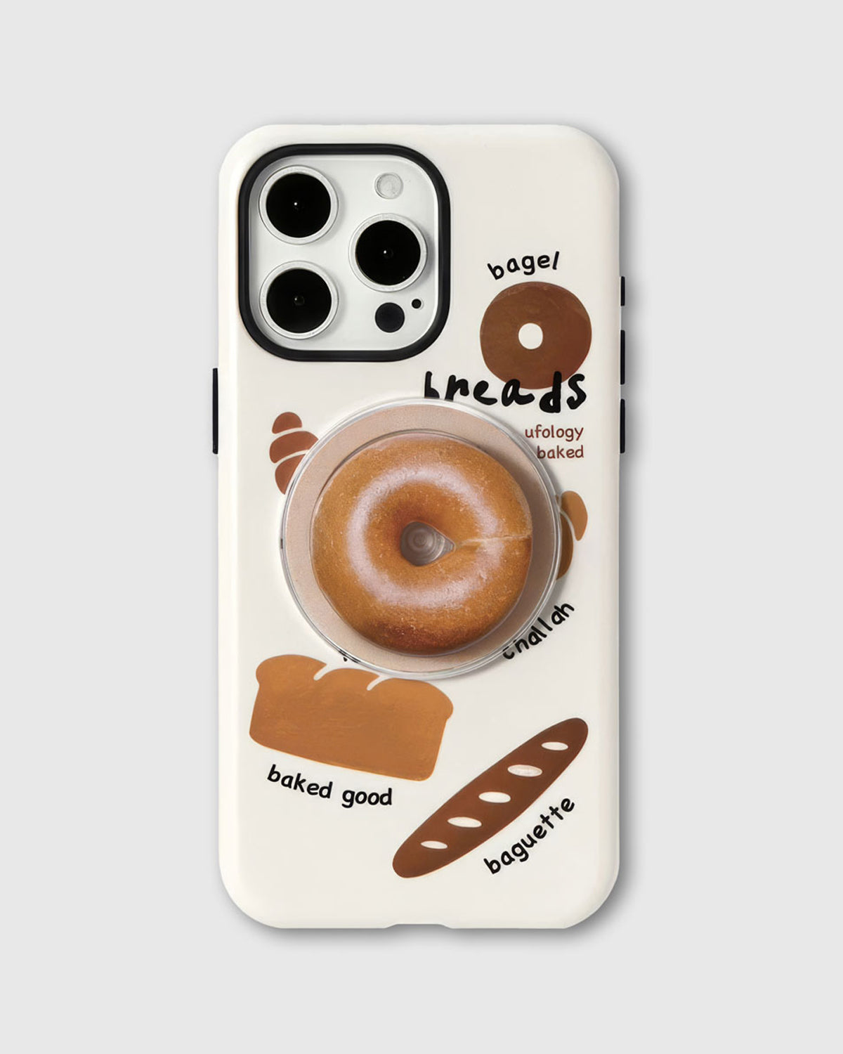 BAKERY BAGEL GRIP PHONE CASE