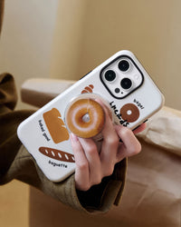 BAKERY BAGEL GRIP PHONE CASE