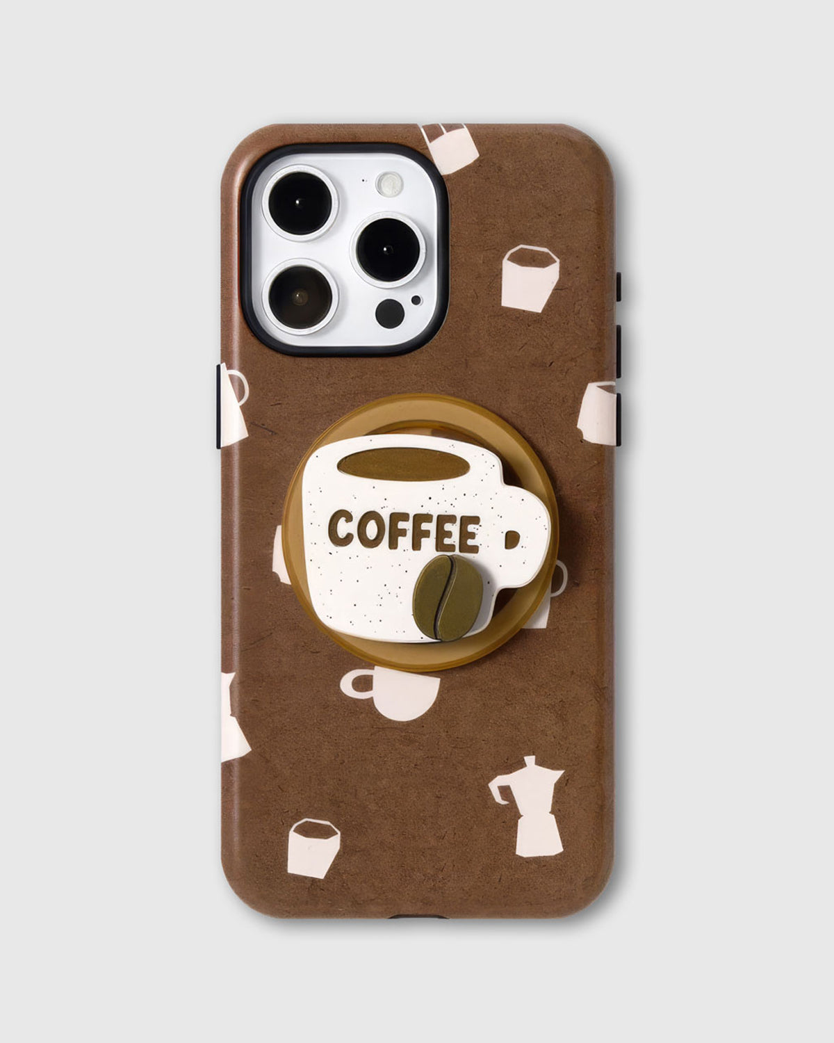 COFFEE ICON GRIP PHONE CASE